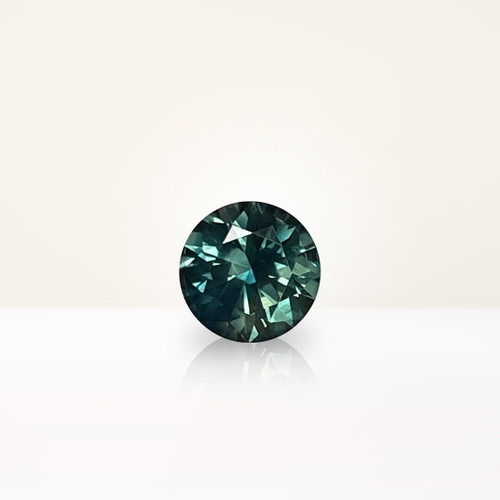 0.97 ct Round Australian Parti Teal Sapphire - Nolan and Vada 0.97 ct Round Australian Parti Teal Sapphire - Nolan and Vada