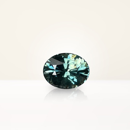 1.56 ct Oval Teal Sapphire - Nolan and Vada 1.56 ct Oval Teal Sapphire - Nolan and Vada