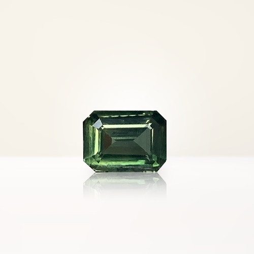 1.30 ct Emerald Teal Sapphire - Nolan and Vada