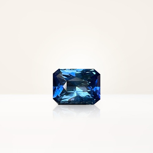 0.95 ct Radiant Blue Sapphire - Nolan and Vada
