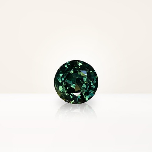 1.15 ct Round Australian Parti Teal Sapphire - Nolan and Vada