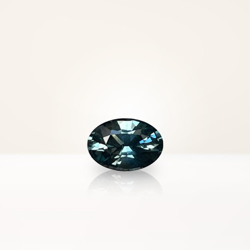 0.70 ct Oval Teal Sapphire - Nolan and Vada