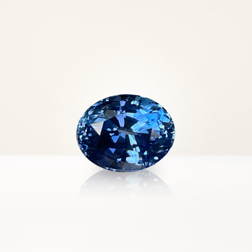 2.41 ct Oval Blue Sapphire - Nolan and Vada