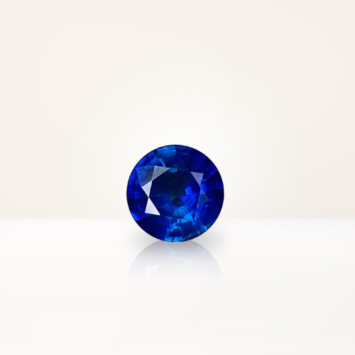 0.92 ct Round Blue Sapphire - Nolan and Vada