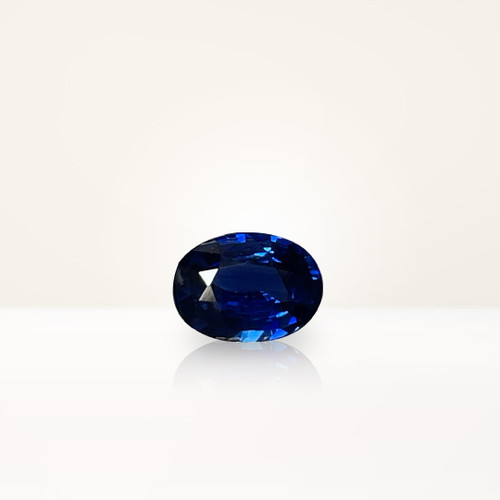 0.72 ct Oval Blue Sapphire - Nolan and Vada