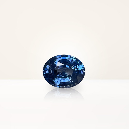 1.11 ct Oval Blue Sapphire - Nolan and Vada