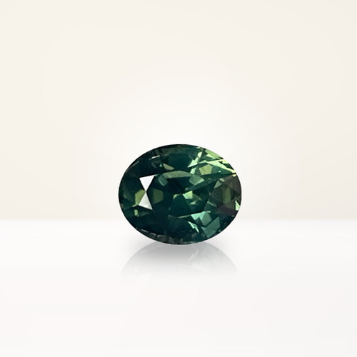 1.59 ct Oval Teal Sapphire - Nolan and Vada