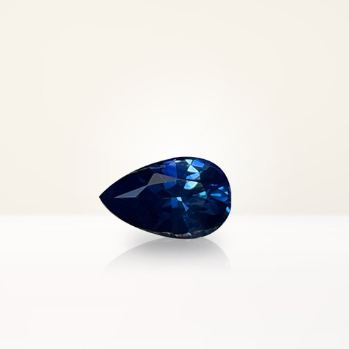 1.15 ct Pear Blue Sapphire - Nolan and Vada
