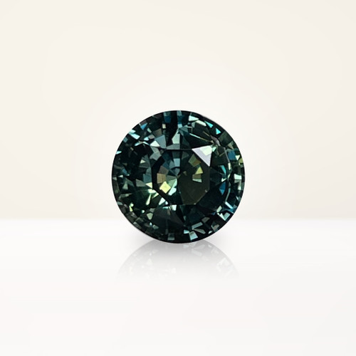 2.70 ct Round Teal Sapphire - Nolan and Vada