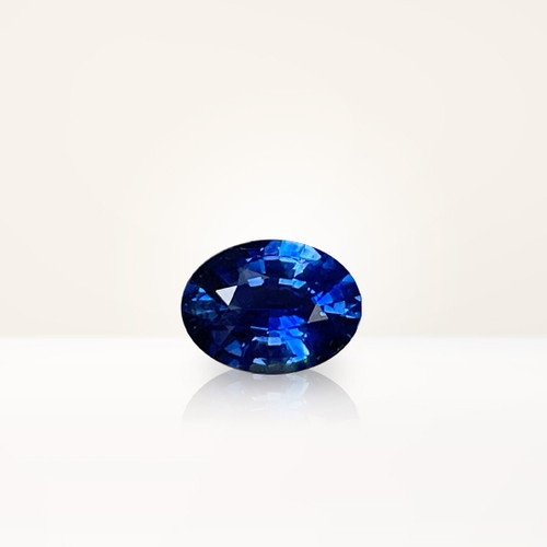 0.87 ct Oval Blue Sapphire - Nolan and Vada