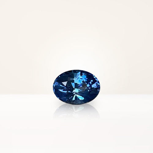 0.90 ct Oval Blue Sapphire - Nolan and Vada