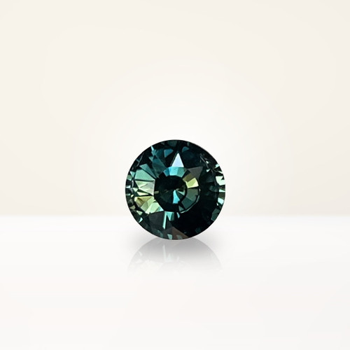 1.18 ct Round Teal Sapphire - Nolan and Vada