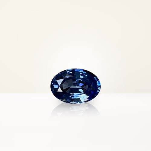 0.98 ct Oval Blue Sapphire - Nolan and Vada