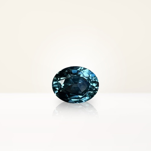1.06 ct Oval Montana Teal Sapphire - Nolan and Vada