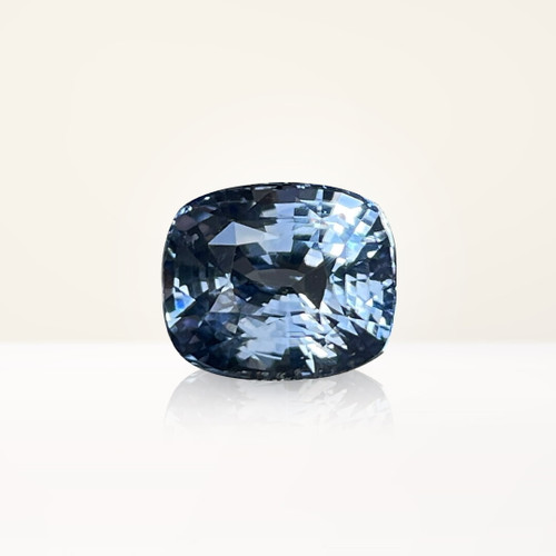 3.79 ct Cushion Blue Sapphire - Nolan and Vada