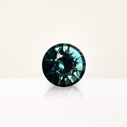 1.63 ct Round Teal Sapphire - Nolan and Vada