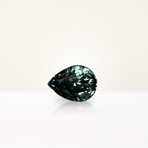 1.21 ct Pear Teal Sapphire - Nolan and Vada