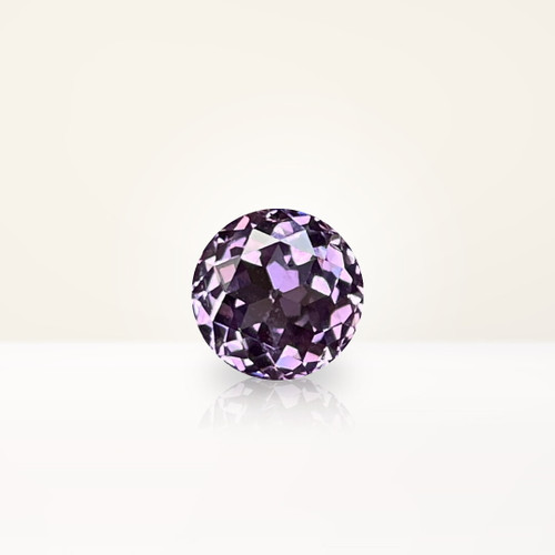 1.59 ct Round Purple Lab Sapphire - Nolan and Vada
