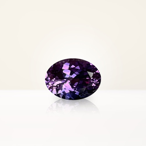 1.70 ct Oval Purple Lab Sapphire - Nolan and Vada