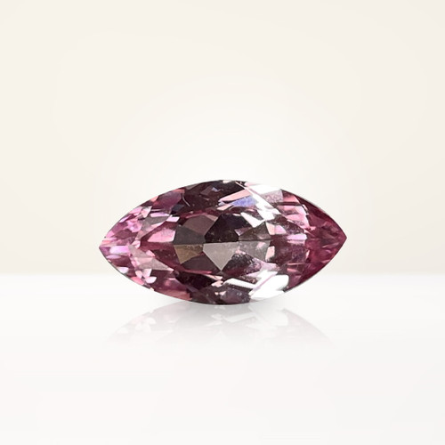 2.11 ct Marquise Peach Lab Sapphire - Nolan and Vada
