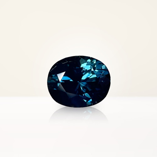 2.65 ct Oval Teal Sapphire - Nolan and Vada