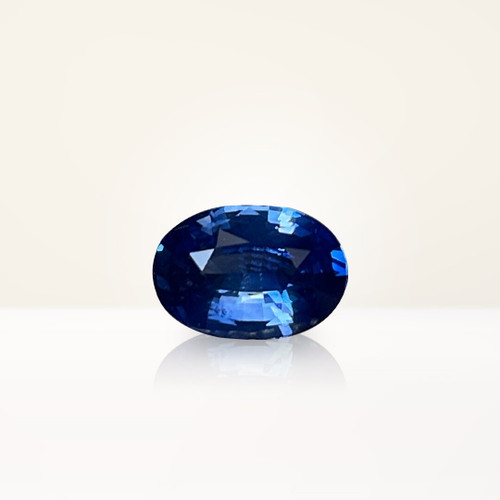 1.20 ct Oval Blue Sapphire - Nolan and Vada