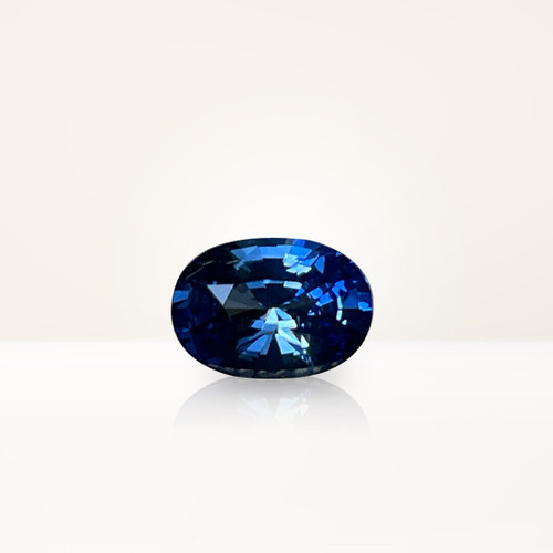 1.25 ct Oval Blue Sapphire - Nolan and Vada