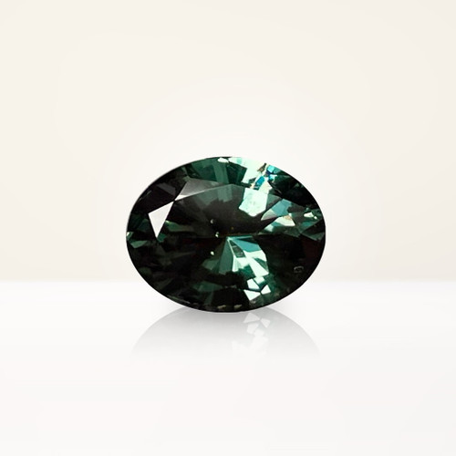 2.00 ct Oval Teal Lab Sapphire - Nolan and Vada
