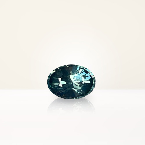 1.13 ct Oval Teal Sapphire - Nolan and Vada