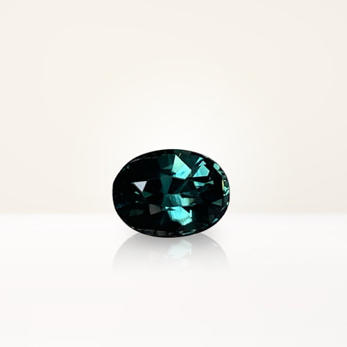 1.17 ct Oval Teal Sapphire - Nolan and Vada