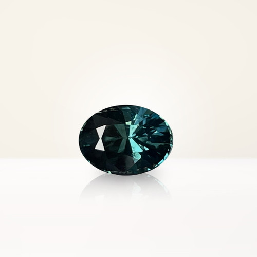 1.49 ct Oval Teal Sapphire - Nolan and Vada