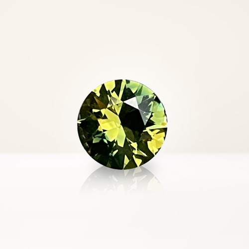 1.76 ct Round Australian Parti Teal Sapphire - Nolan and Vada