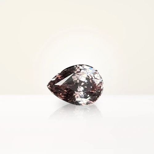 1.40 ct Pear Peach Sapphire - Nolan and Vada