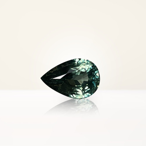 1.55 ct Pear Teal Sapphire - Nolan and Vada