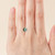 1.23 ct Round Teal Sapphire - Nolan and Vada