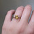 S813-KIRA-YG-NVST2127 - Ring on Hand