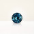 1.33 ct Round Teal Sapphire - Nolan and Vada