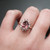 S832-ALEXANDRA-RG-NVST166 - Ring on Hand