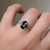S807-SERENITY-WG-NVST2472 - Ring on Hand