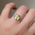 S807-SERENITY-WG-NVST3370 - Ring on Hand