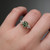 S819-FLORA-YG-NVST3190 - Ring on Hand