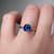S826-CELINE-RG-NVST3408 - Ring on Hand