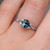 Aria - 1.05ct Oval Teal Sapphire 18K White Gold - NVST2832