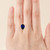 1.75 ct Pear Blue Sapphire - Nolan and Vada