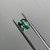 1.89 ct Emerald Teal Sapphire - Nolan and Vada