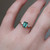 S815-LYDIA-RG-NVSTE2151 - Ring on Hand