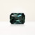 2.84 ct Radiant Teal Sapphire - Nolan and Vada