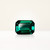 1.34 ct Emerald Cut Green Lab Emerald - Nolan and Vada