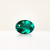 1.14 ct Oval Green Lab Emerald - Nolan and Vada