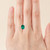 1.14 ct Oval Green Lab Emerald - Nolan and Vada